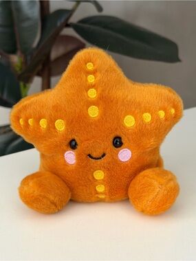 Palm Pals Starfish Orange Plush Toy